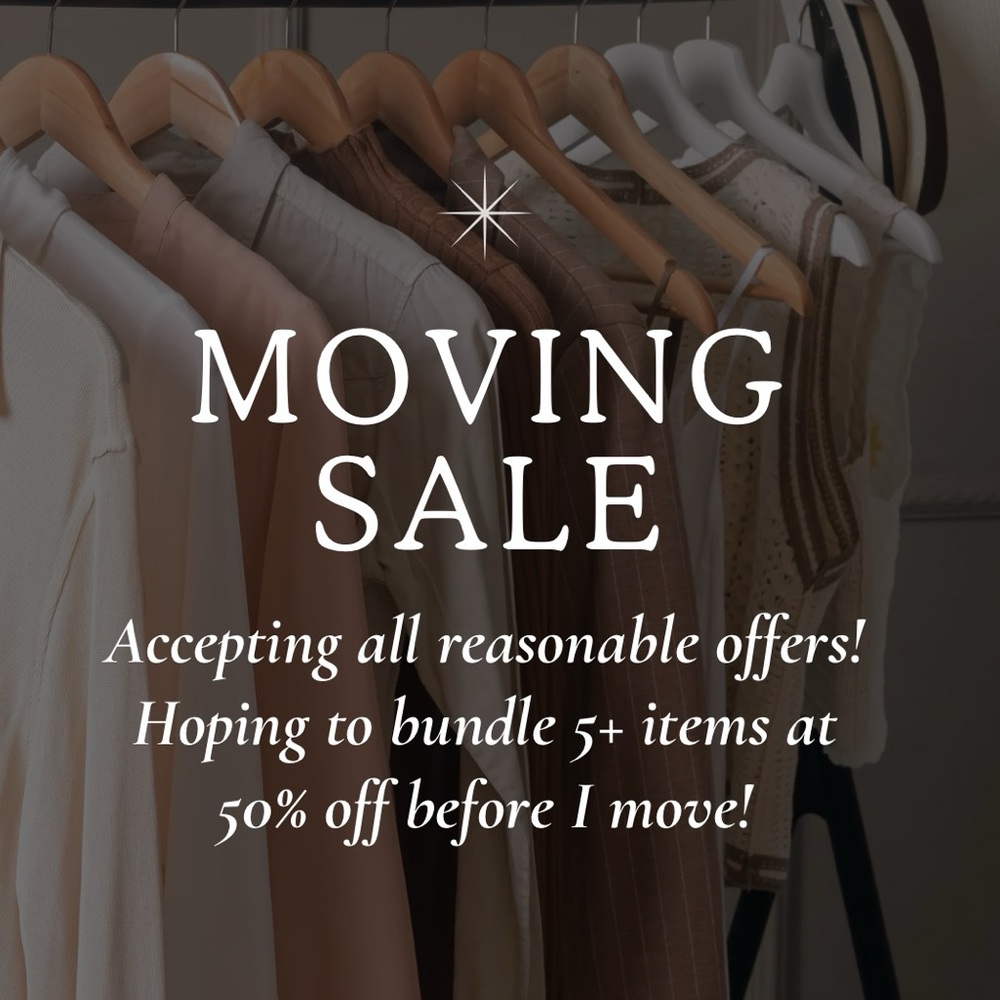 Moving Sale🏷️